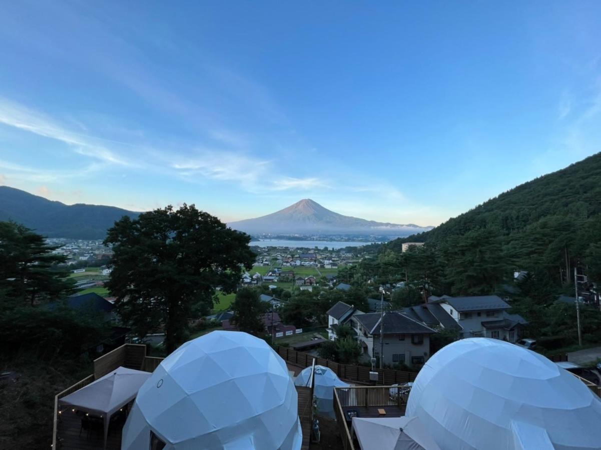 富士河口湖 Mt.Fujiグランピングテラス　嶺乃華酒店 外观 照片