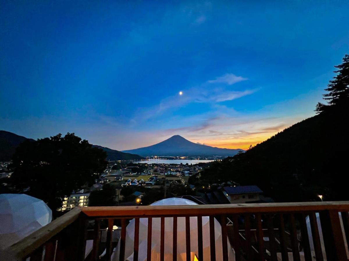 富士河口湖 Mt.Fujiグランピングテラス　嶺乃華酒店 外观 照片