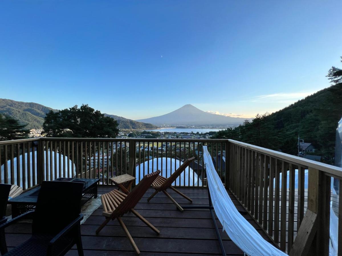 富士河口湖 Mt.Fujiグランピングテラス　嶺乃華酒店 外观 照片